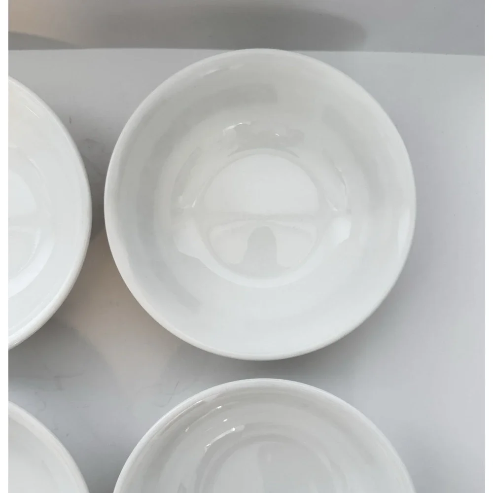 Set of 4 Corelle WOODLAND BROWN Pattern 6” Bowls Cereal Soup Vintage Retired